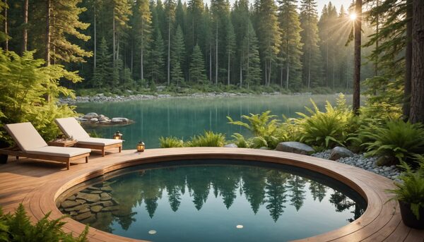 Bien-être et détente en plein air : eaux bienfaisantes, soins de qualité avec ciela village